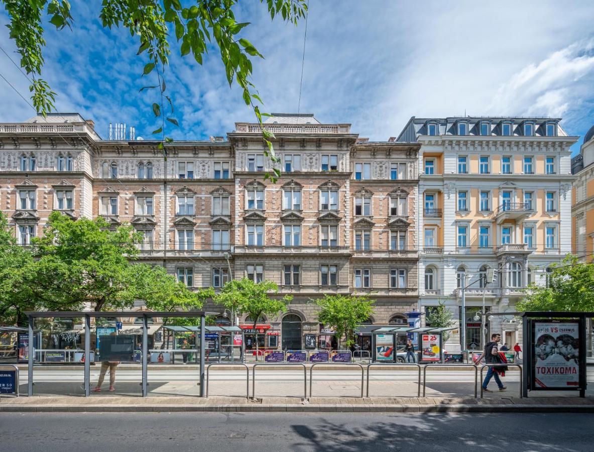 Design Apartment W Ac On Ring Road By Newave Apartments Budapest Esterno foto